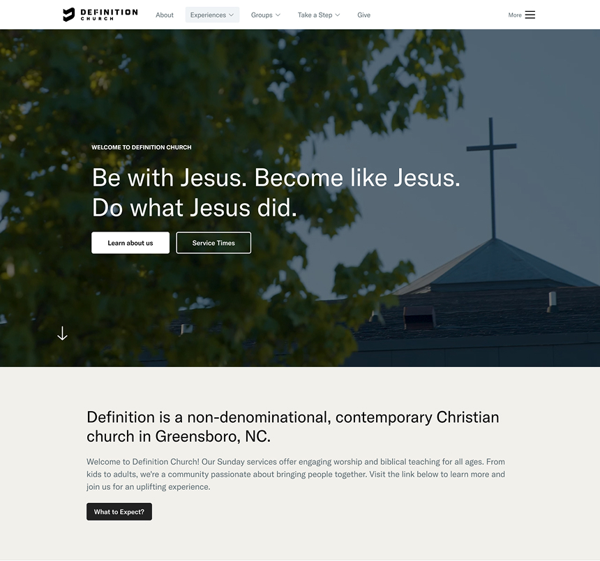 Definition Church screenshot 1