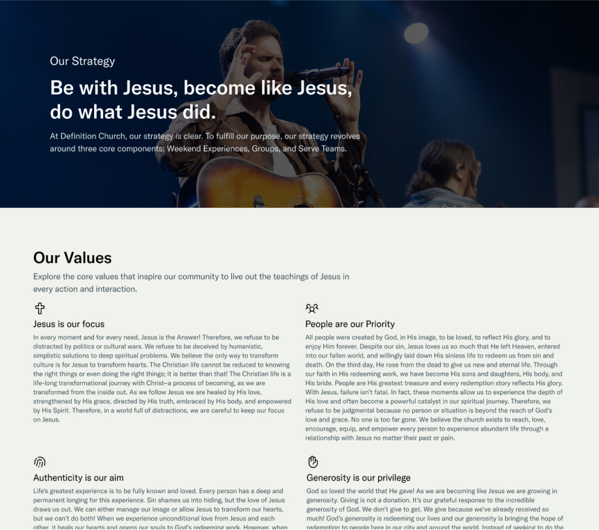 Definition Church screenshot 4