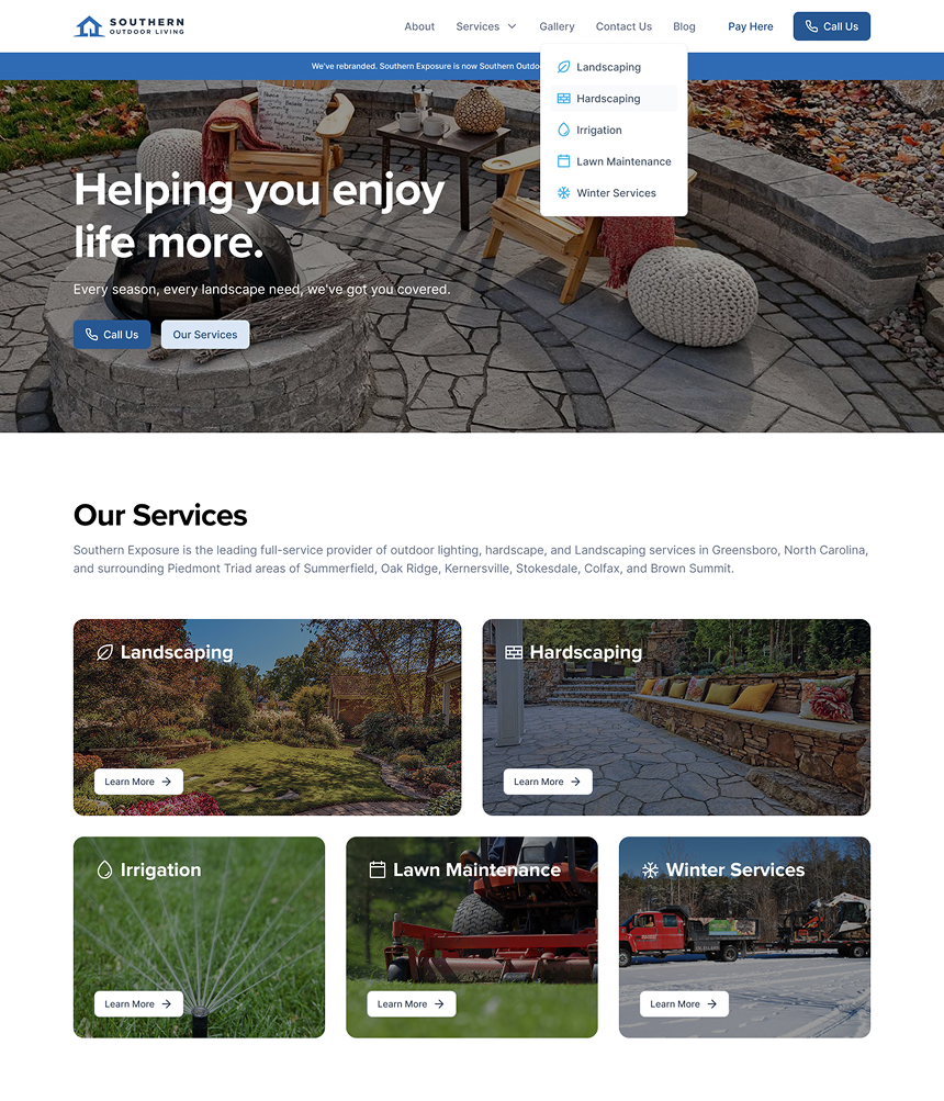 Southern Outdoor Living screenshot 1