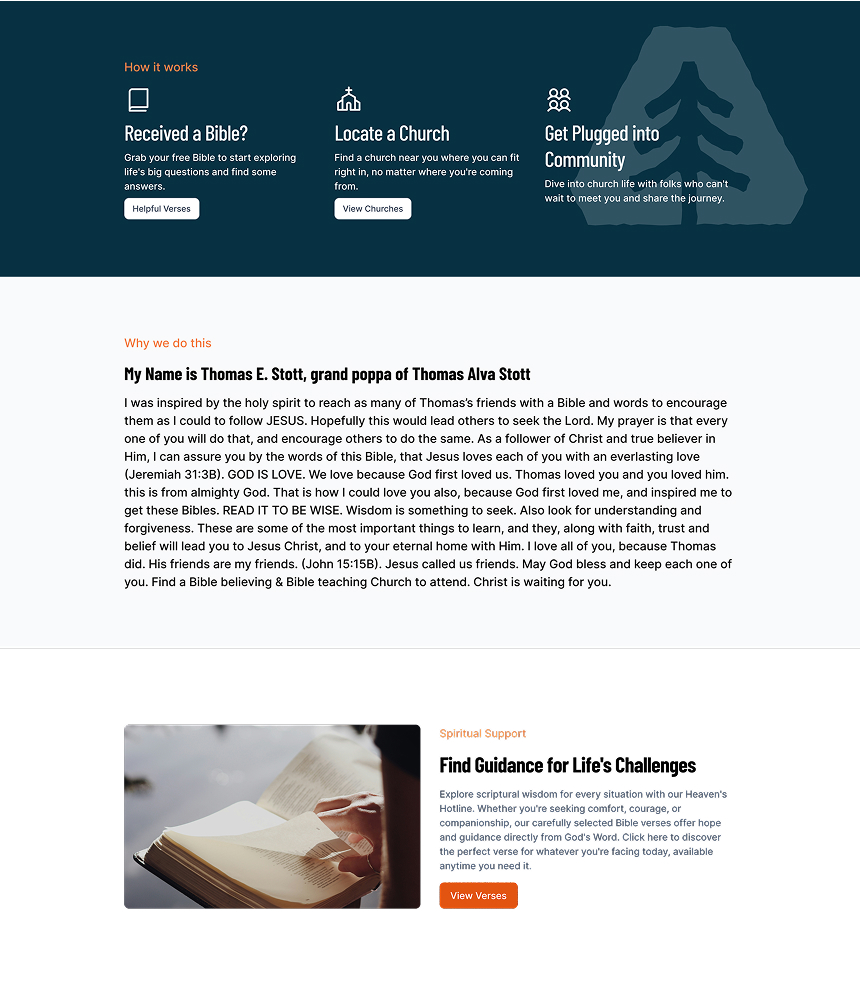 Thomas Stott Initiative screenshot 2
