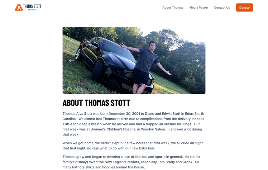 Thomas Stott Initiative screenshot 4